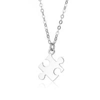 Sterling Silver Jewelry Necklace, 925 Sterling Silver, with 1.96 inch extender chain, plated, for woman Approx 17.72 Inch 