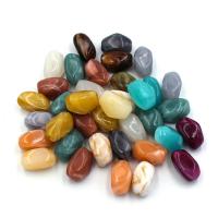 Acryl Schmuck Perlen, DIY, gemischte Farben, 21x13mm, verkauft von Tasche