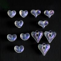 Transparent Acrylic Beads, Heart, DIY 