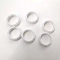 Acrylic Linking Ring, Round, DIY, white Approx 