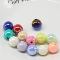 Perles Miracle acryliques, Acrylique, Rond, DIY & semi-foré, couleurs mélangées, 16mm, Environ Vendu par sac