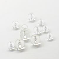 Transparent Acrylic Beads, Round, DIY clear 