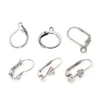 Stainless Steel Lever Back Earring Component, 304 Stainless Steel, DIY Approx 