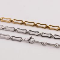 Halskette, 304 Edelstahl, Vakuum-Ionen-Beschichtung, unisex & verschiedene Stile für Wahl, keine, 600x6mm, verkauft von PC