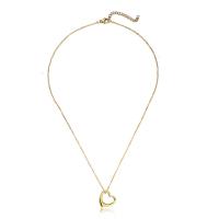 Stainless Steel Jewelry Necklace, 304 Stainless Steel, with 1.97inch extender chain, Heart, fashion jewelry & for woman 16mm Approx 17.72 Inch 