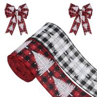 Christmas Ribbons, Polyester, Christmas Design & DIY 63mm 