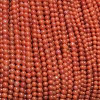 Yunnan Red Agate Beads, Round, DIY red, 2-2.2mm Approx 14.96 Inch 