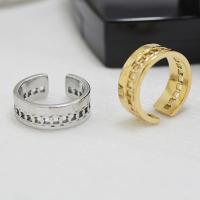 Titanium Steel Finger Ring, fashion jewelry & for woman 21mm,10mm 