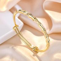 Brass Bangle, plated, Adjustable & for woman 58.8mm 