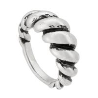 Stainless Steel Finger Ring, 316 Stainless Steel, fashion jewelry & for woman, original color, 9mm,3mm, US Ring .5 