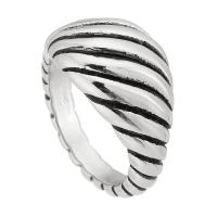Stainless Steel Finger Ring, 316 Stainless Steel, fashion jewelry & for woman, original color, 12mm,4mm, US Ring .5 