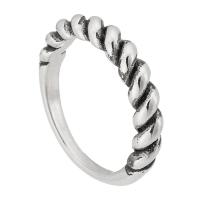 Stainless Steel Finger Ring, 316 Stainless Steel, fashion jewelry & for woman, original color US Ring 