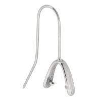 Stainless Steel Hook Earwire, 316 Stainless Steel, fashion jewelry & Unisex, original color 0.8mm,28mm 