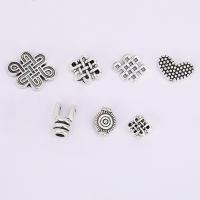 Zinc Alloy Jewelry Beads, antique silver color plated, DIY 