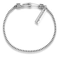 Стерлинговые серебряные браслеты, 925 пробы, полированный, ювелирные изделия моды & Женский, оригинальный цвет, 210mm, продается PC