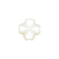 Weiße Lippenschale Perlen, Blume, geschnitzt, DIY & verschiedene Größen vorhanden, weiß, verkauft von PC
