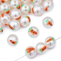 Émail acrylique perles, Rond, DIY & styles différents pour le choix & émail, 12mm Vendu par sac
