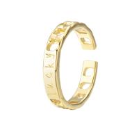 Stainless Steel Finger Ring, 304 Stainless Steel, 14K gold plated, fashion jewelry & for woman 20mm 