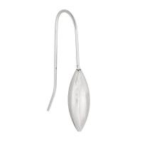 Stainless Steel Drop Earring, 304 Stainless Steel, fashion jewelry & for woman, original color 0.8mm,32mm 
