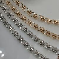 Brass Beading Chains, plated, DIY 5mm 