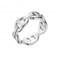 Titanium Steel Finger Ring, Vacuum Ion Plating, fashion jewelry  US Ring 