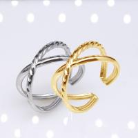 Stainless Steel Finger Ring, 304 Stainless Steel, Vacuum Ion Plating, fashion jewelry & for woman 10mm 