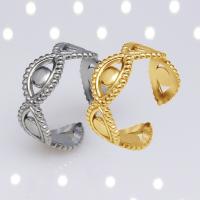 Stainless Steel Finger Ring, 304 Stainless Steel, Vacuum Ion Plating, fashion jewelry & for woman 8mm 