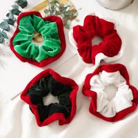 Hair Scrunchies, Velveteen, fashion jewelry & for woman 110mm 