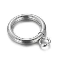 304 Stainless Steel Toggle Clasp Findings, DIY, original color, 13mm 