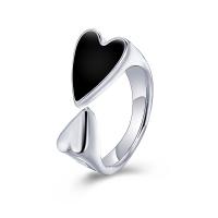 Enamel Zinc Alloy Finger Ring, fashion jewelry & Unisex, 10mm, US Ring 