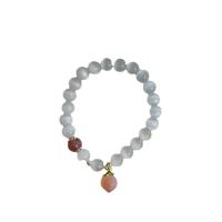 Bracelets Chatoyant, pierre gemme, fruitcéréale, différents matériaux pour le choix & pour femme, 10mm Environ 8.6 pouce, Vendu par PC