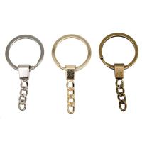 Zinc Alloy Key Clasp Finding, plated, DIY 30mm, Approx 