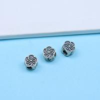Sterling Silver Spacer Beads, 925 Sterling Silver, Flower, DIY, silver color Approx 2.8mm 