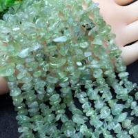 Prehnite Beads, Natural Prehnite, irregular, polished, DIY & faceted, olive green Approx 38 cm 