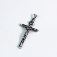 Stainless Steel Cross Pendants, 304 Stainless Steel, Crucifix Cross, plated, DIY 