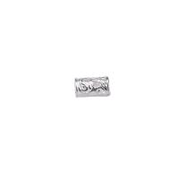 Perles intercalaires en argent , Argent sterling 925, Placage de couleur argentée, creux, argent Vendu par PC