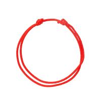 Acryl Armband, Folk-Stil & unisex, rot, Länge:ca. 6.3-10.2 ZollInch, verkauft von PC