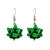 Christmas Earrings, Zinc Alloy, Geometrical Pattern, stoving varnish, Christmas jewelry & for woman 20-40mm 