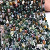 Natural Indian Agate Beads, DIY, mixed colors, 6-8mm Approx 38 cm 