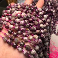 Natürlicher Turmalin Perlen, mit Seedbead, Laterne, DIY & facettierte, gemischte Farben, 7x8mm, Länge:ca. 38 cm, verkauft von Strang