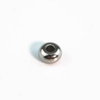 Stainless Steel Beads, 304 Stainless Steel, polished, DIY, original color, 9mm 