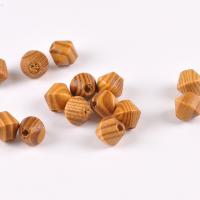 Original Wood Beads, Pine, Polygon, DIY, 16mm 