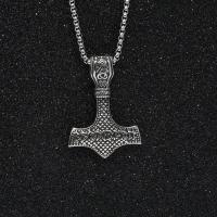 Titanium Steel Jewelry Necklace, Unisex Approx 23.62 Inch 