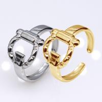Stainless Steel Finger Ring, 304 Stainless Steel, Vacuum Ion Plating, fashion jewelry & for woman 12mm 