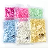 Polymer Clay Nagel Kunst, Kristall, verschiedene Verpackungs Art für Wahl & DIY, mehrere Farben vorhanden, 5mm, verkauft von Tasche