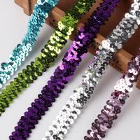plastique PVC décoration de ruban, avec Fibre de polyester, DIY & styles différents pour le choix, plus de couleurs à choisir, 20mm, Environ 0. Vendu par Yard