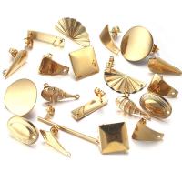 Edelstahl Ohrring Stecker, 304 Edelstahl, Vakuum-Ionen-Beschichtung, DIY & verschiedene Stile für Wahl, keine, 10PCs/Tasche, verkauft von Tasche