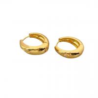 Rhinestone Brass Drop Earring, plated, for woman & with rhinestone 