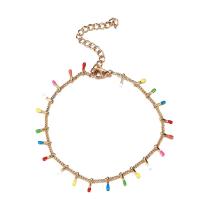 Pulseras de acero inoxidable, acero inoxidable 304, con 1.97inch extender cadena, Joyería & para mujer & esmalte, dorado, longitud:aproximado 6.69 Inch, Vendido por UD