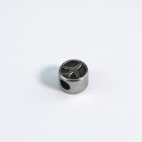 Abalorios de acero inoxidable, acero inoxidable 304, Bricolaje, 11.2mm, agujero:aproximado 4.3mm, Vendido por UD
